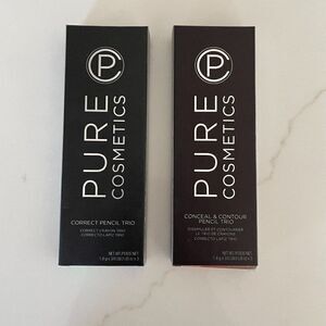 Pure Cosmetics Makeup Bundle‎ Conceal Contour Correct Pencil Trio NEW
